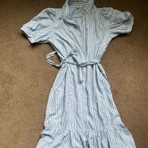 Max studio stripe dress